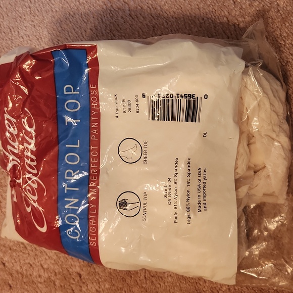 Bundle of Control Top L'eggs Panty Hose, Knee Highs and Dr. Scholls Inso… - Picture 3 of 9